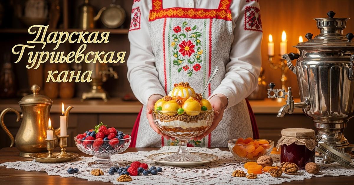 Гурьевская каша — роскошный русский десерт с пенками и сухофруктами, царский рецепт - ModAppHub Guides